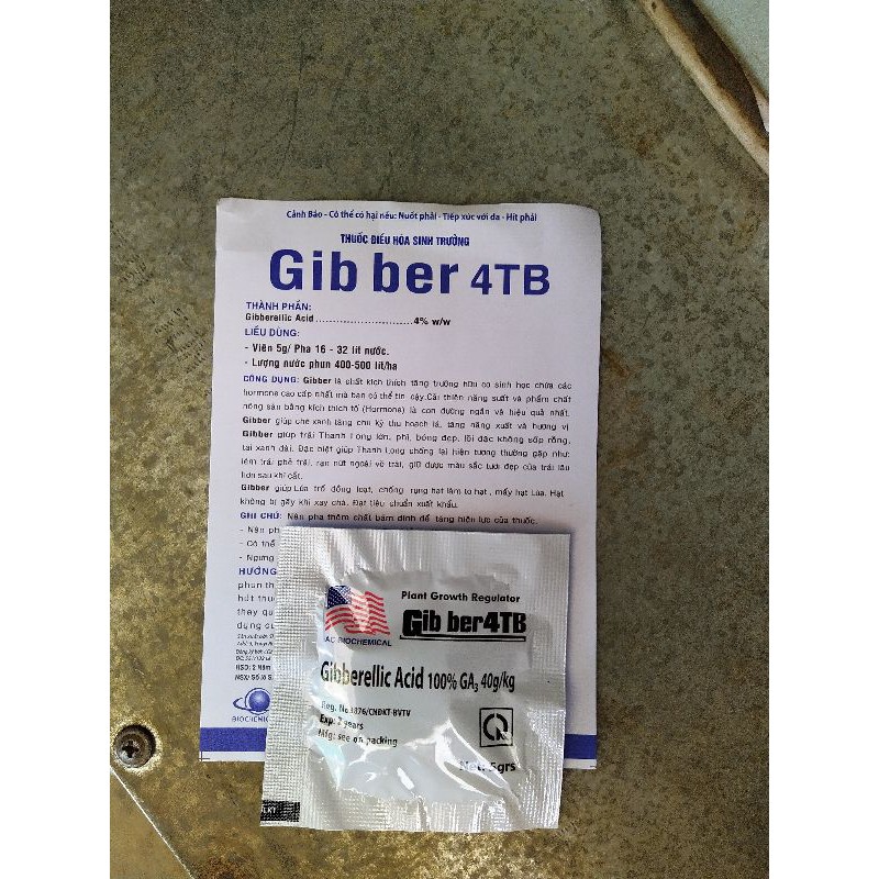 GA3 viên nén 5gr