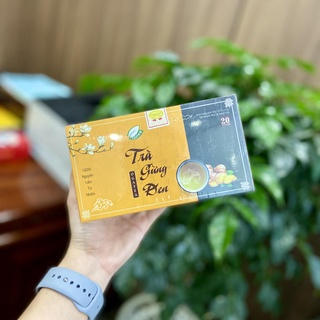 Trà thảo mộc Gừng đen Ogatea
