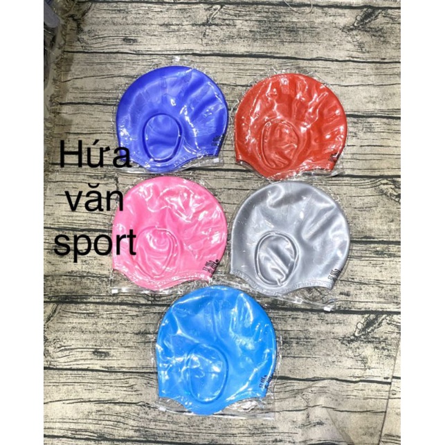Nón bơi che tai nhiều màu