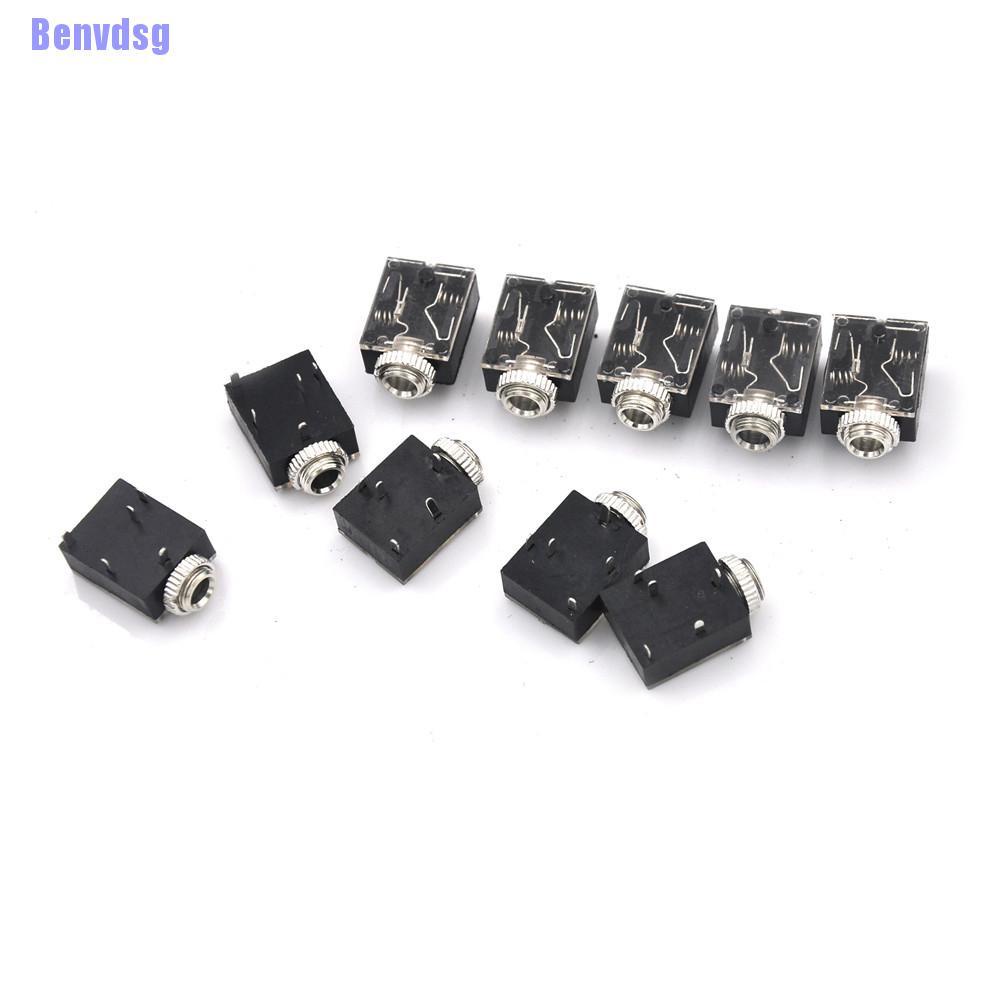 Set 10 jack cắm tai nghe 2.5mm 5pin cho bảng mạch tiện dụng