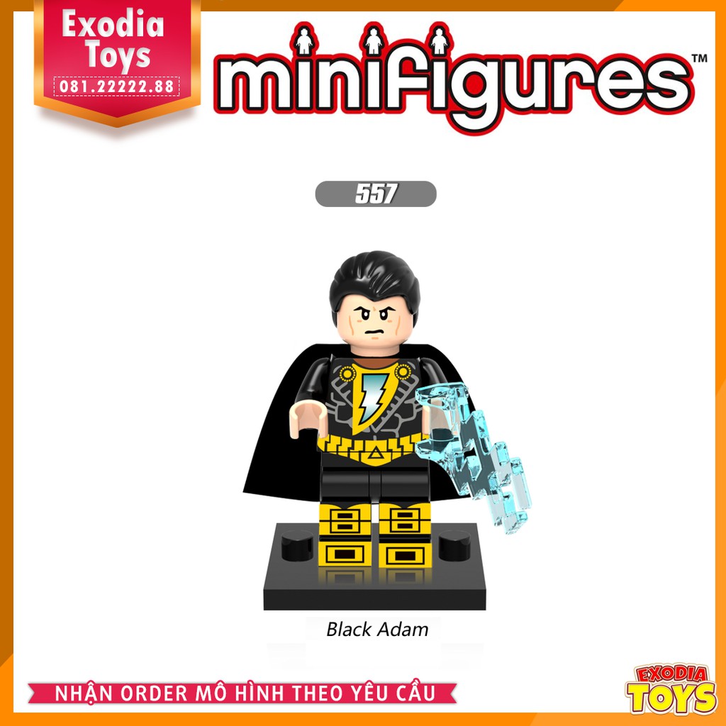 Xếp hình Minifigure Nhân vật siêu anh hùng vũ trụ DC Comics  - Đồ Chơi Lắp Ghép Sáng Tạo - XINH X0153