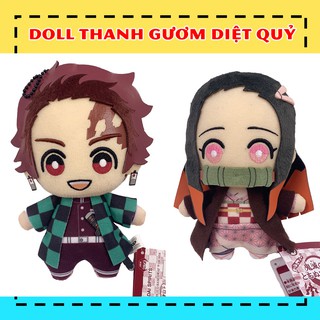 Búp bê doll plushie Thanh Gươm Diệt Quỷ Kimetsu no Yaiba - Tanjiro - Nezuko - Inosuke - Zenitsu - Giyuu