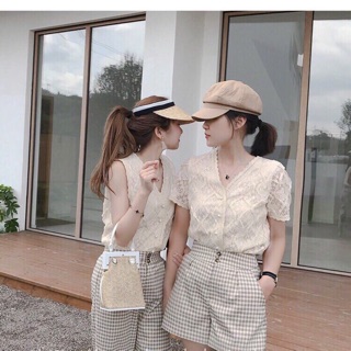 Set bạn thân + váy tacta