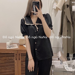 BỘ LỤA VIỀN MẶC NHÀ SIÊU XINH - BN86