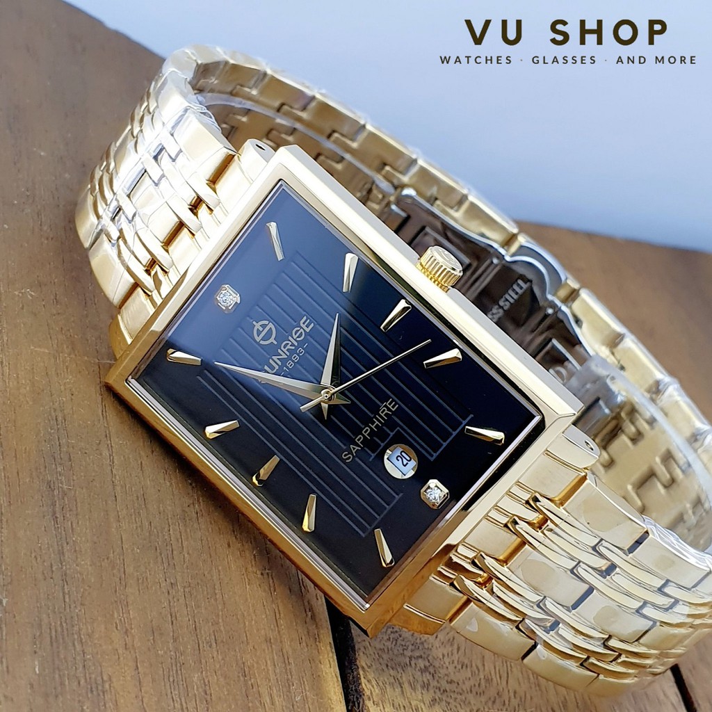 Đồng hồ nam SUNRISE 1190SA - Kính Sapphire