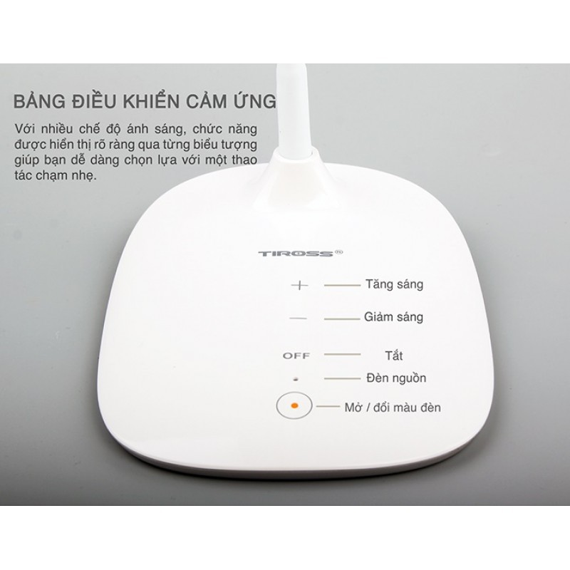 Đèn học chống cận cho bé Tiross TS1804 Ba lan