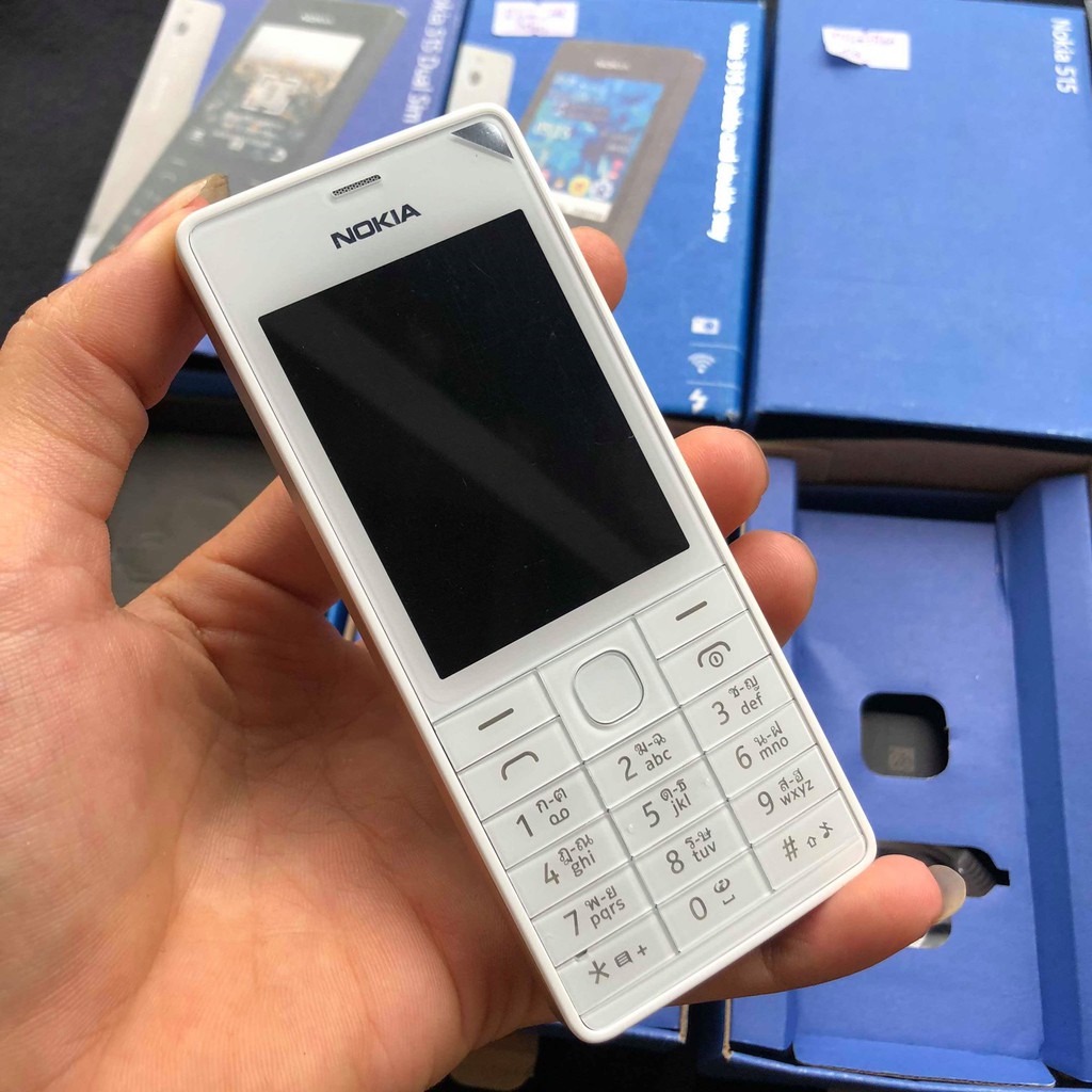 Nokia 515 bản 1 sim và 2 sim mới 100%  chính hãng