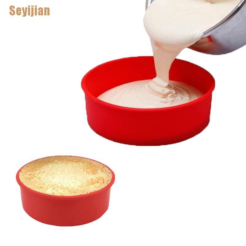 Khuôn Silicone Làm Bánh Hình Tròn / Chữ Nhật