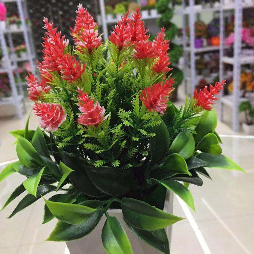 Chậu Cây Nhân Tạo Trang Trí Trong Nhà / Ngoài Trời