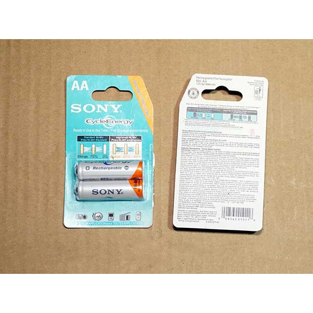 PIN SẠC SONY AA (1 CẶP 2 VIÊN)