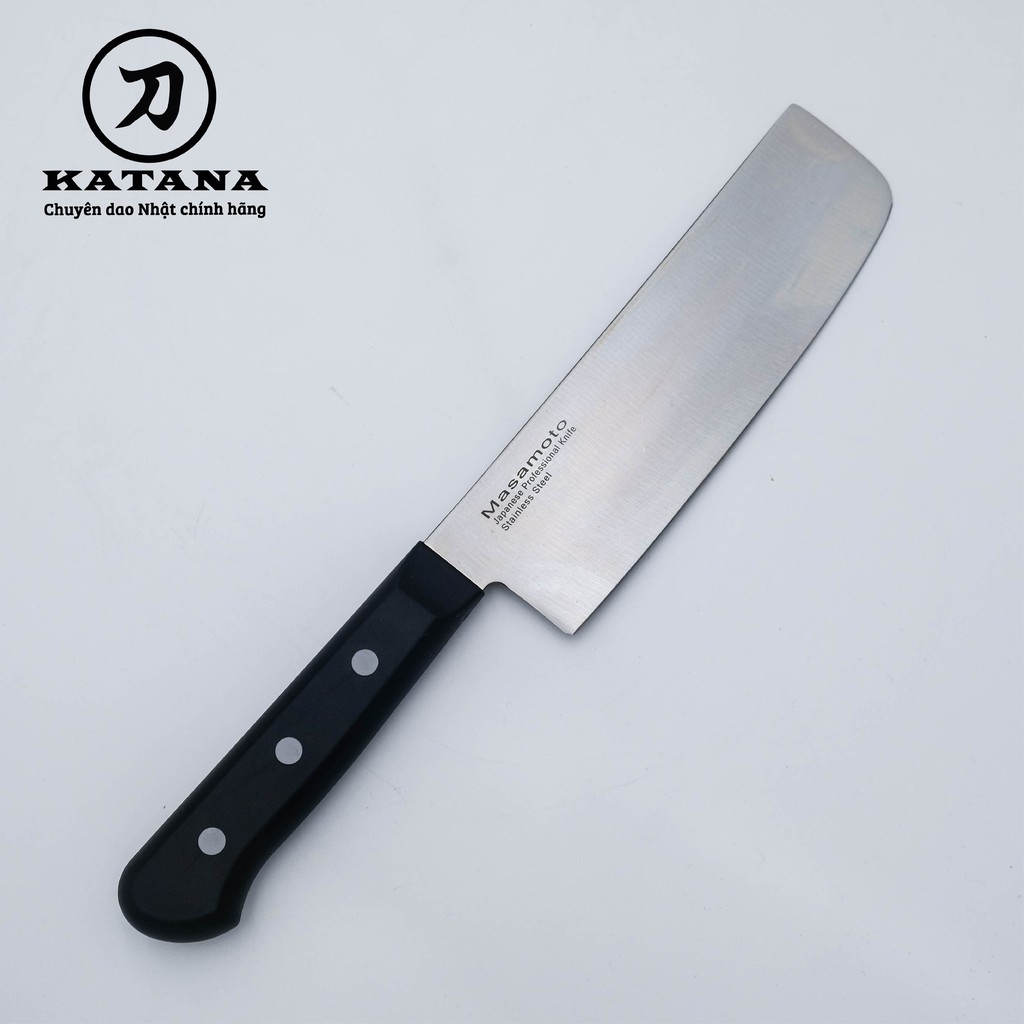 Dao bếp cao cấp Masamoto Nakiri - Dao thái rau củ MK103 (165mm)