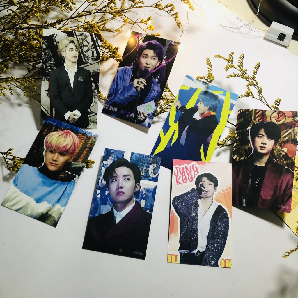 SET 21- 29 HÌNH BTS  DYT91112- BUTTER- 21CARD HỘP THIẾC- VINTAGETICKET- Độc quyền Kpop All Stars