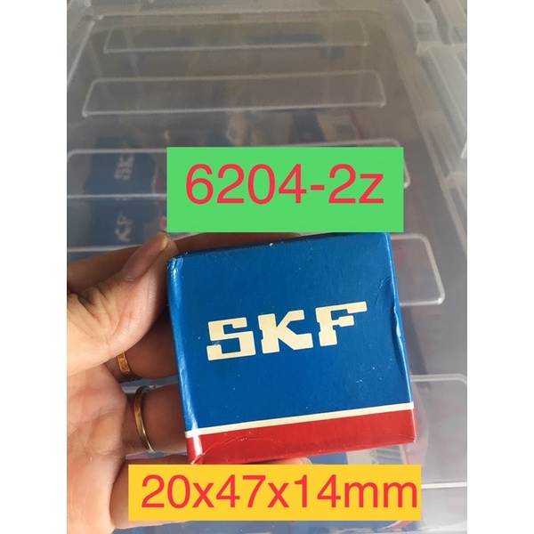 Vòng bi 6204-2z SKFmới sịn, Bạc đạn 6204-2z SKFmới