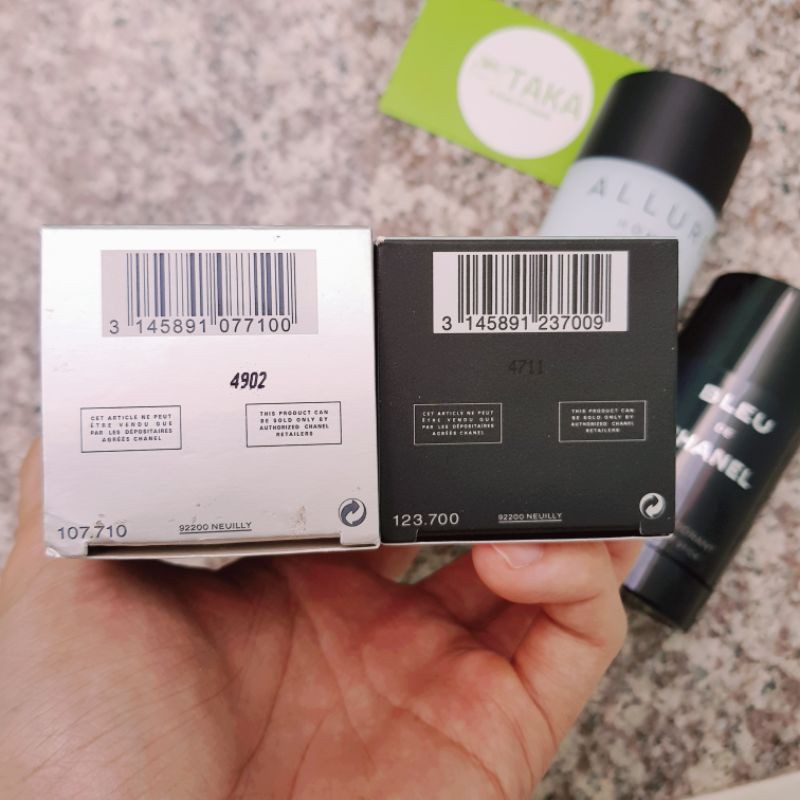 Lăn khử mùi ChaneI Bleu De ChaneI và ChaneI Allure Homme Sport 75ml Fullseal | BigBuy360 - bigbuy360.vn