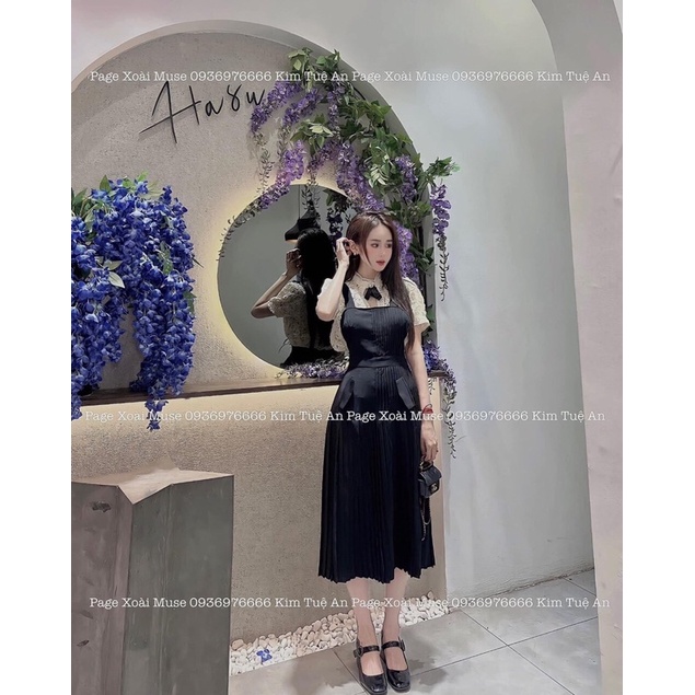 Set Yếm Phối Dập Ly Kèm Áo