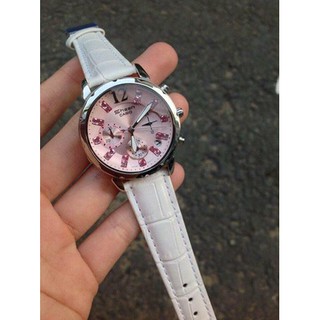 Đồng hồ casio nữ size 32mm dây da