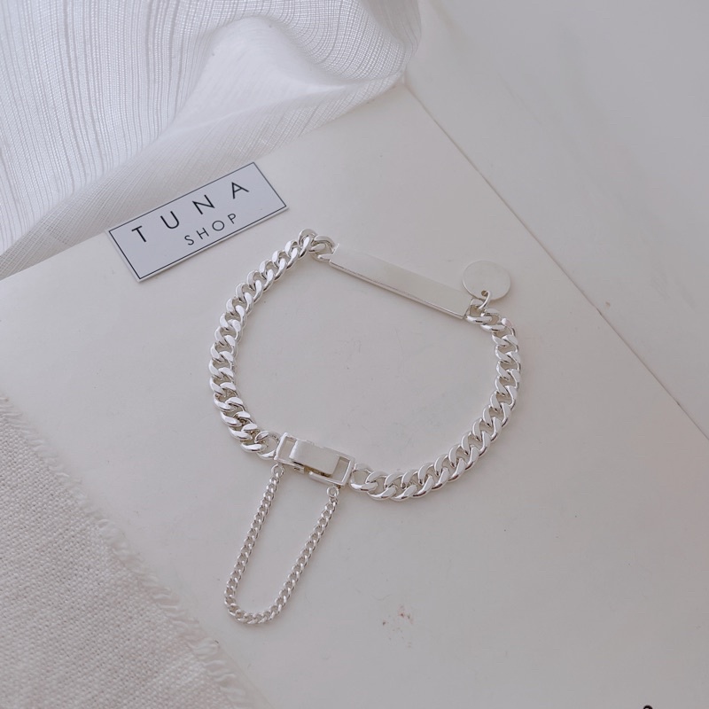 Vòng tay đôi THIẾT KẾ 𝑲𝒉𝒂̆́𝒄 𝒕𝒉𝒆𝒐 𝒚𝒆̂𝒖 𝒄𝒂̂̀𝒖 Lắc đôi Bạc tìnhyêu khắc tên TUNASILVER 𝑨̉𝒏𝒉 𝑽𝒊𝒅𝒆𝒐 𝒕𝒉𝒂̣̂𝒕 Cam kết chuẩn Bạc