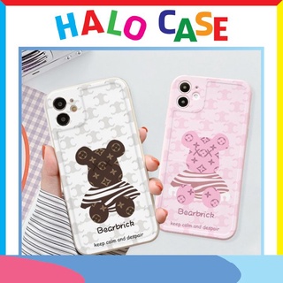 Ốp lưng iphone viền nổi BVC bearbrick c.lin.e 6plus/6s/6splus/7/7plus/8/8plus/x/xr/xs/11/12/pro/max/promax