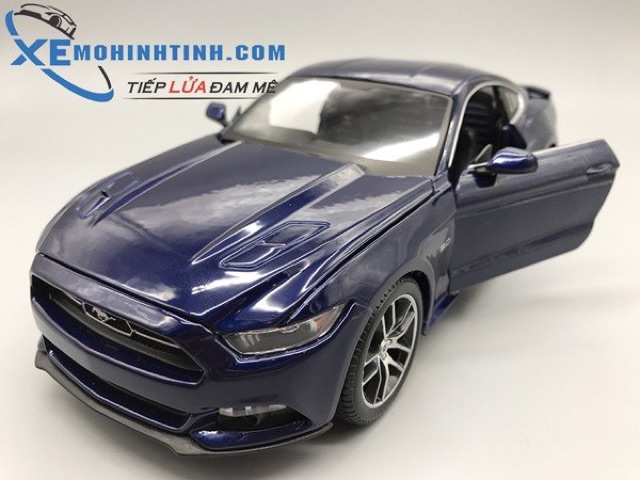 Xe Mô Hình Ford Mustang Gt 1:18 Maisto (Xanh)