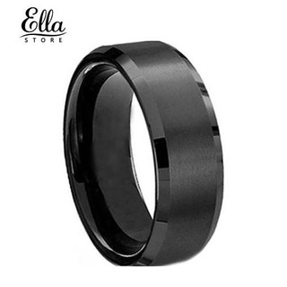 Nhẫn cưới Ayyufe thép titanium cho cặp đôi