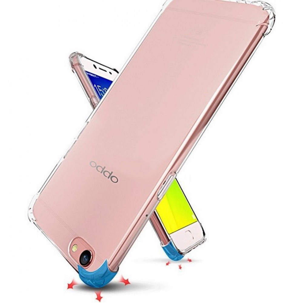 Ốp trong chống sốc Oppo A3S/ A31/ A37/ A39/ A59/ A83/ A71/ A91/ A7/ A8 trong suốt cao cấp, dày.hoanglong.store