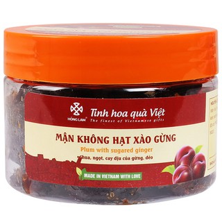 Ô mai Hồng Lam mận không hạt xào gừng 200g