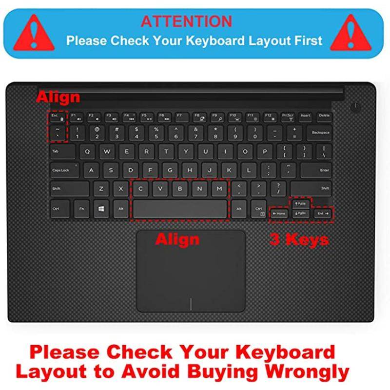 Miếng Dán Bảo Vệ Bàn Phím Cho DELL Precision 5520 5525 5530 5510 M5510 M5520 M5530 15 inch