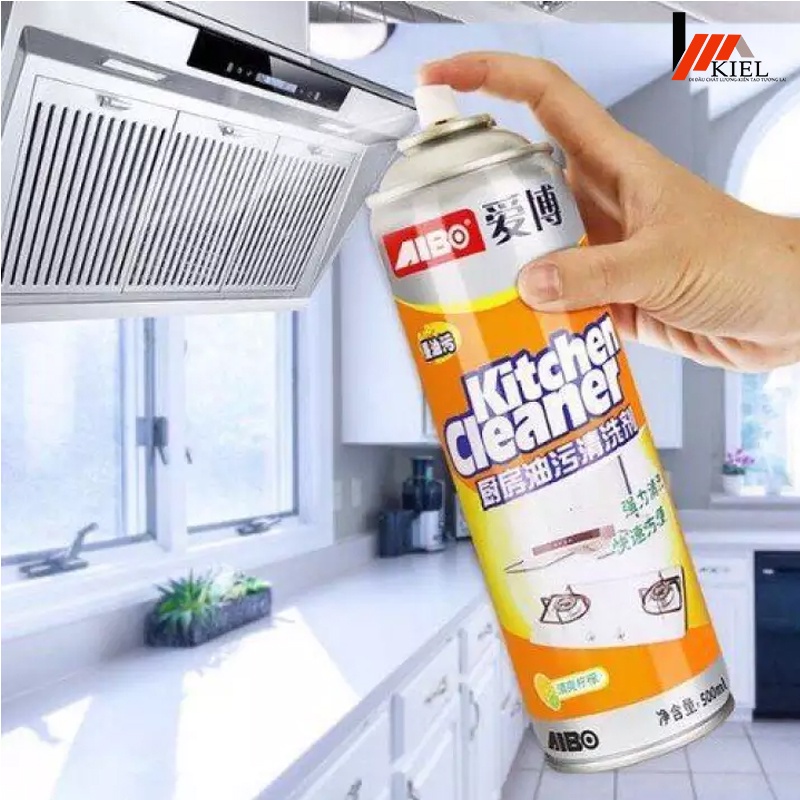 Chai xịt tẩy rửa đa năng  Kitchen Cleaner tẩy rửa nhà bếp sạch bóng, đánh bay dầu mỡ.