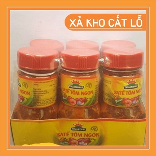 1 Vỉ 6 Lọ Sa Tế Tôm Ngon Thuận Phát 85g.
