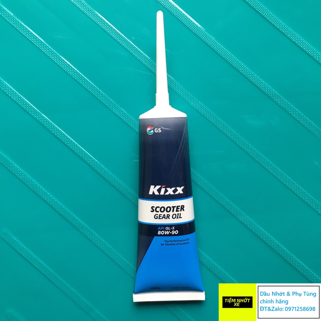 Dầu láp ( nhớt hộp số ) Kixx Scooter Gear Oil 80w50 [ 120ml ]