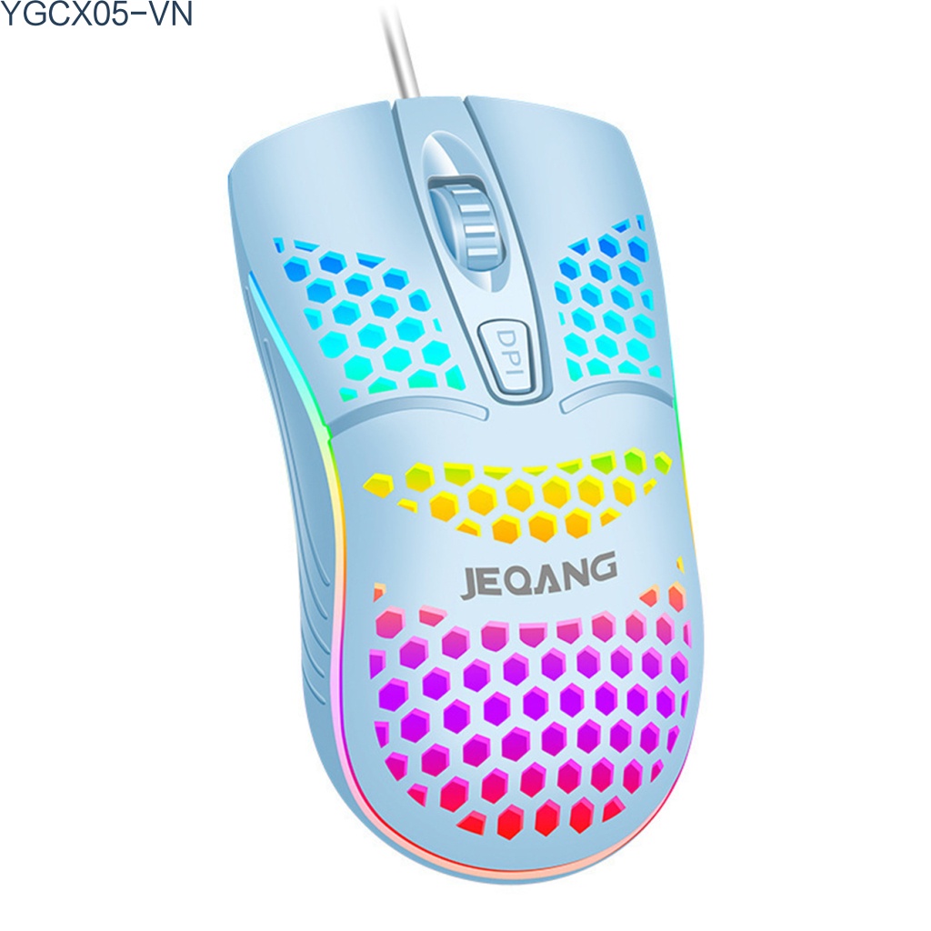Chuột Chơi Game Jeqang G-102 Siêu Nhẹ Có Dây Và Đèn Led | BigBuy360 - bigbuy360.vn