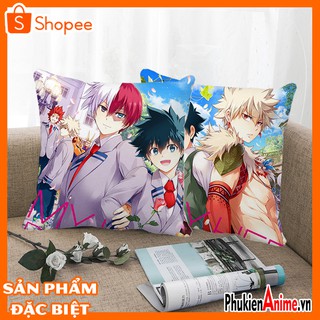 Shop Anime HCM -  Áo gối, bao gối, gối sofa, gối tựa lưng 40x40 in hình Anime Boku No Hero