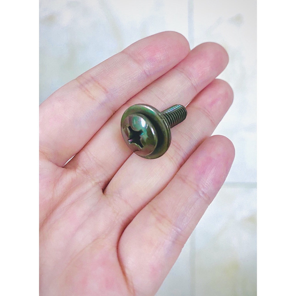 Ốc bửng 6ly15 phân - 6ly20 phân gắn xe Yamaha