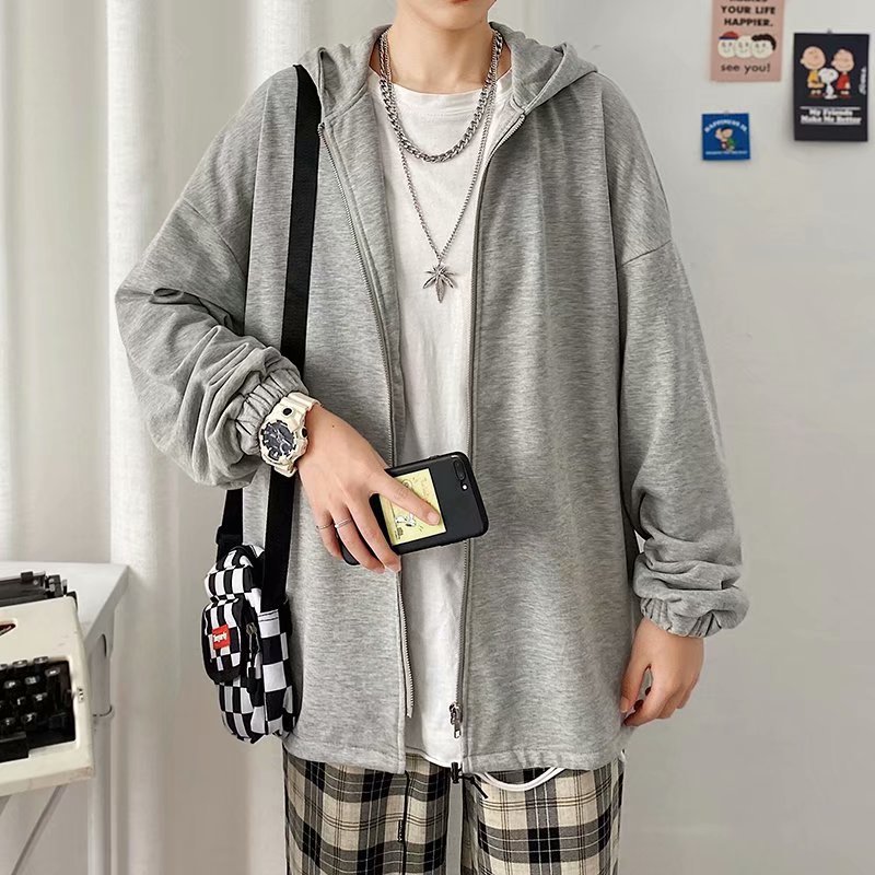 Áo Khoác Có Mũ Dáng Rộng Cỡ Lớn Kiểu Hàn Quốc Cá Tính Cho Nam | BigBuy360 - bigbuy360.vn