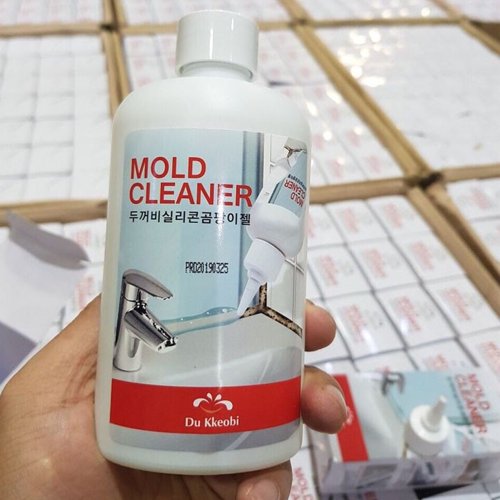 Tẩy mốc máy giặt, đồ dùng cao su, yoong cao su MOLD CLEANER - chuẩn hàng Hàn Quốc - chuẩn dạng gel