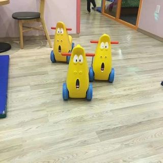 Xe chòi chân Larva