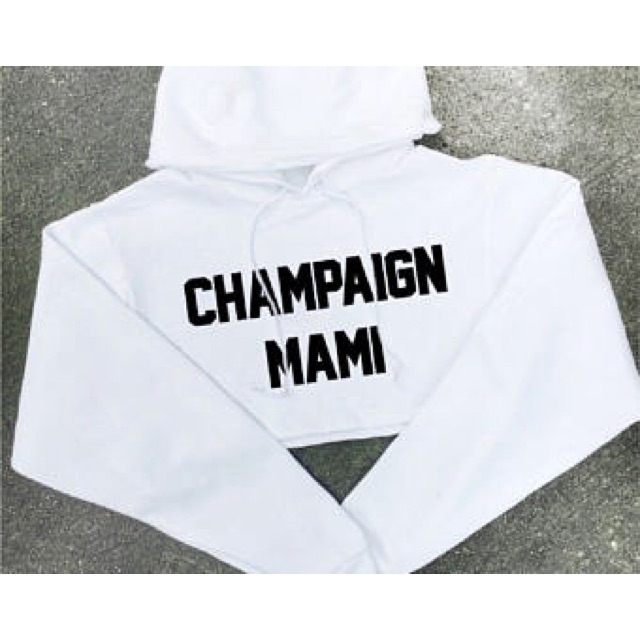 [Ảnh thật] Hoodie croptop (38-53kg). áo croptop hoodie. champagn mami