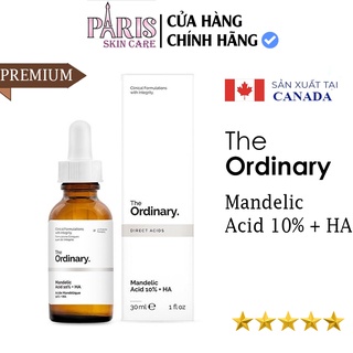 The Ordinary Mandelic Acid 10%+ HA. Đào thải những chất bẩn tích tụ trong lỗ chân lông.