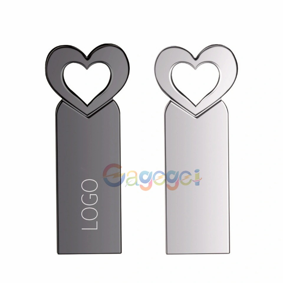 USB 2.0 Dung Lượng 1gb 2gb 4gb 8gb 16gb 32gb 64gb 128gb Hình Trái Tim Nhỏ Gọn