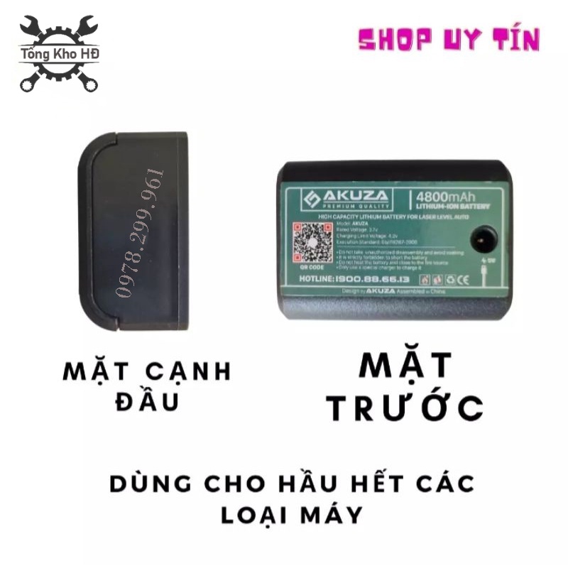 Sạc Và Pin Máy Bắn Cốt, Máy Cân Bằng Laze Dạng Gài Dung Lượng Khủng Sử Dụng Liên Tục Trong Vòng 6h, Mạch Chống Cháy Nổ