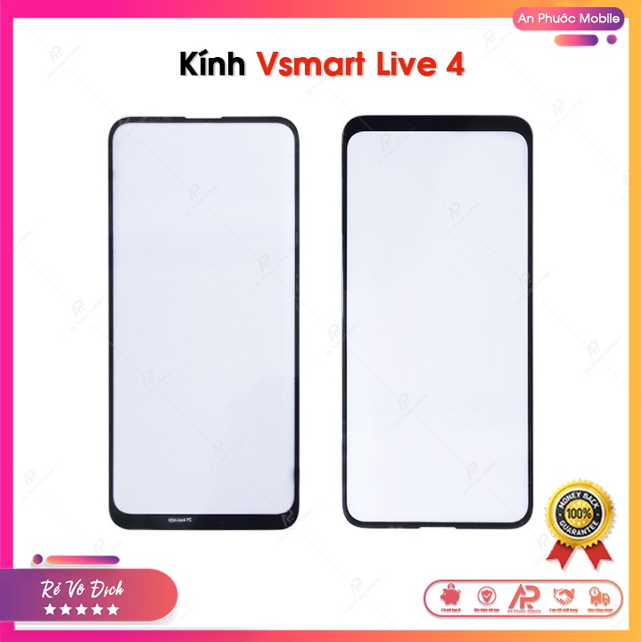 Kính Vsmart Joy 4 / Live 4 - Mặt Kính Ép Màn Điện Thoại Vsmart Live 4 Liền Keo