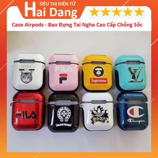 Case Airpods, ốp bảo Vệ Tai Nghe Airpods Cao Cấp Chống Sốc Chống Xước