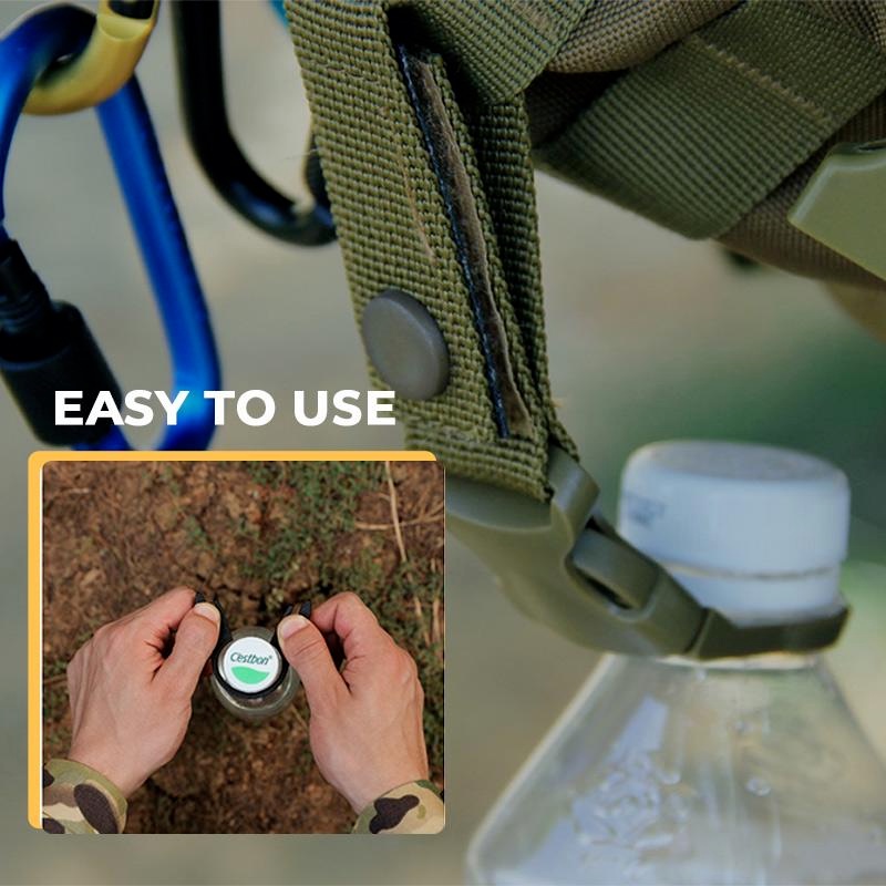 Móc Treo Bình Nước Bằng Nylon Đa Năng Tiện Dụng Cho Dã Ngoại/ Cắm Trại