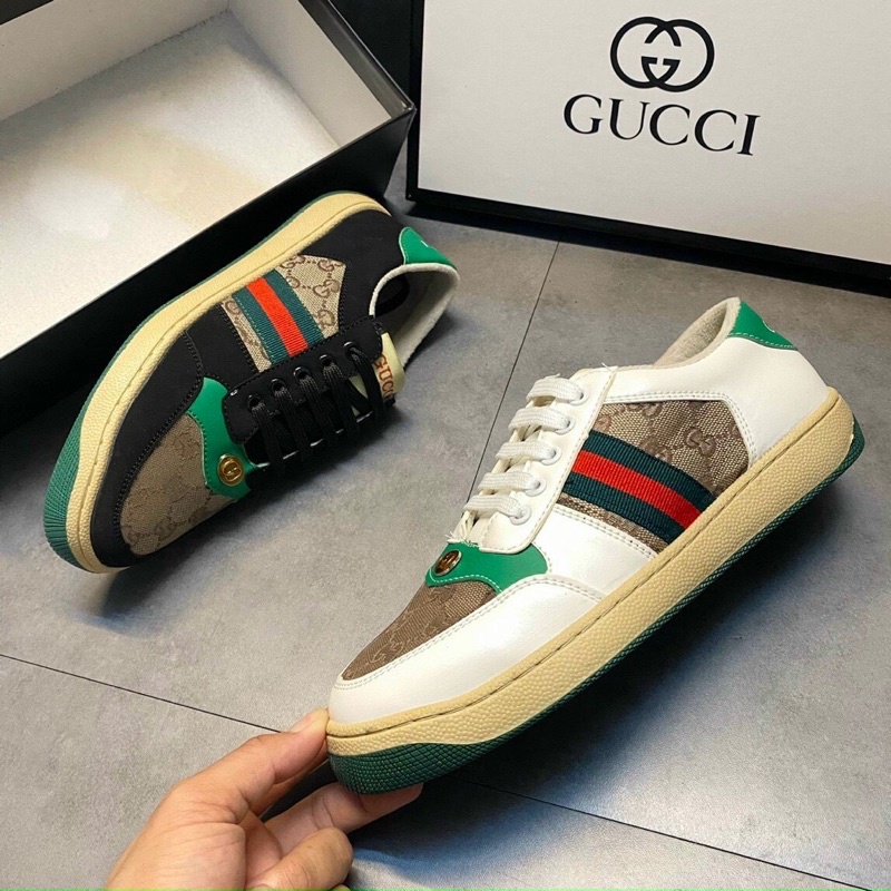 Giày snk thể thao gc nam nữ tăng chiều cao da lộn đế đúc cao su hàng Fullbox.