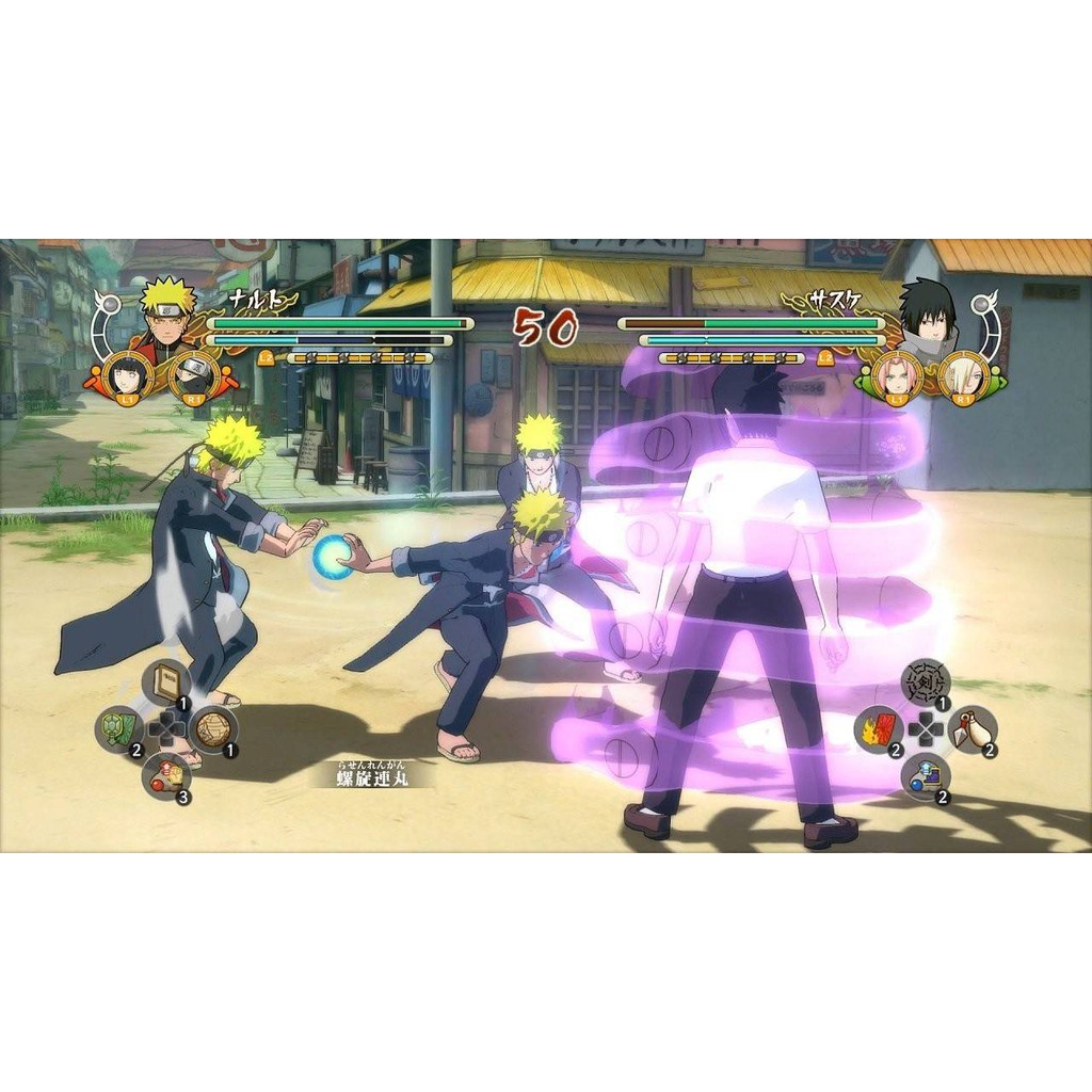 Đĩa Game PS4 - Naruto Shippuden: Ultimate Ninja Storm Trilogy - hệ EU