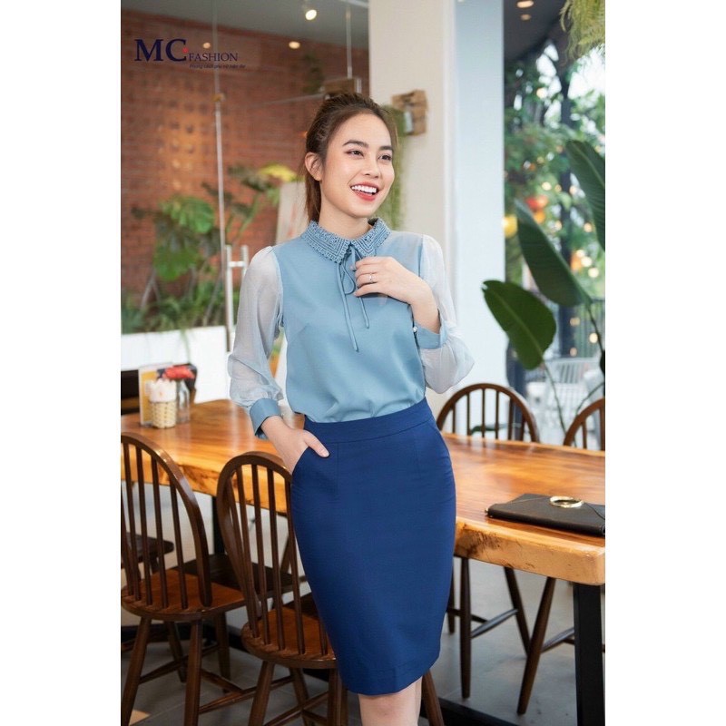 Áo Sơ Mi Thời Trang TA898,Tay Lỡ Cổ Ren Đẹp Chuẩn Hãng MC fashion