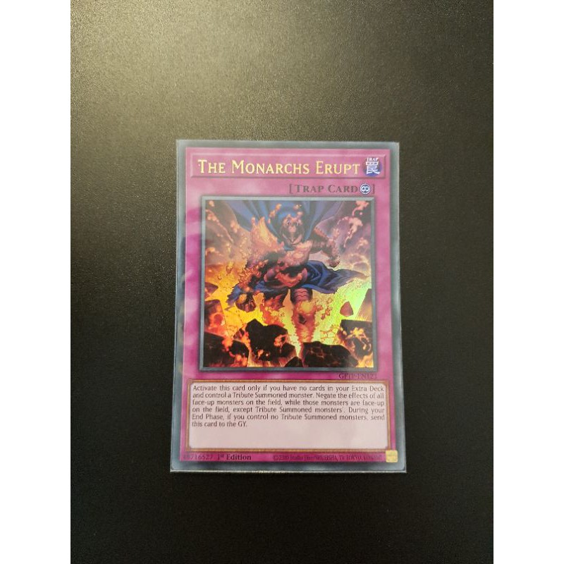 Lá bài Mã GFTP-EN121 - The Monarchs Erupt - Ultra Rare - 1st Edition