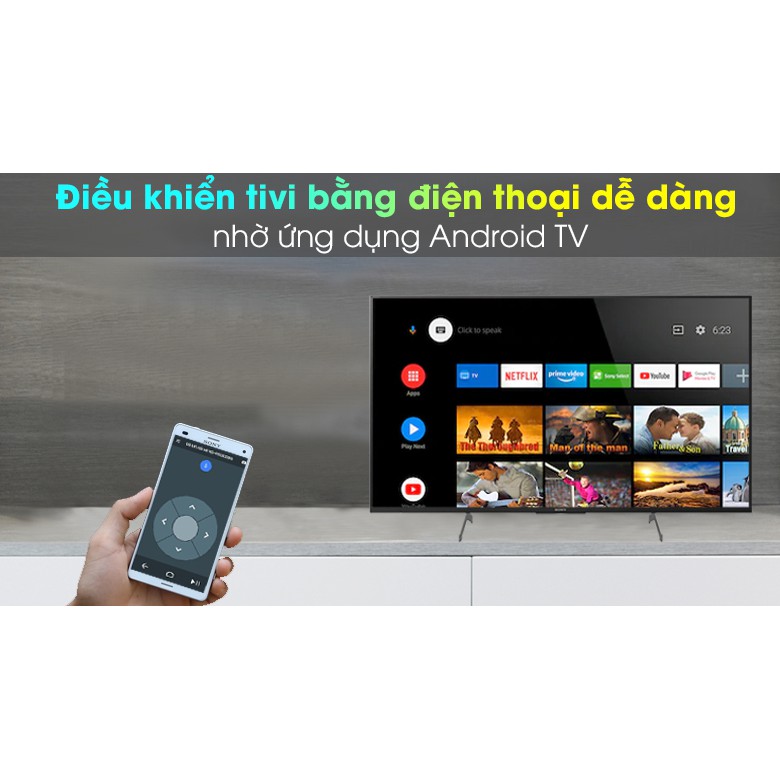 Android Tivi Sony 4K 49 inch KD-49X8500H (Miễn phí giao tại HCM-ngoài tỉnh liên hệ shop) | BigBuy360 - bigbuy360.vn