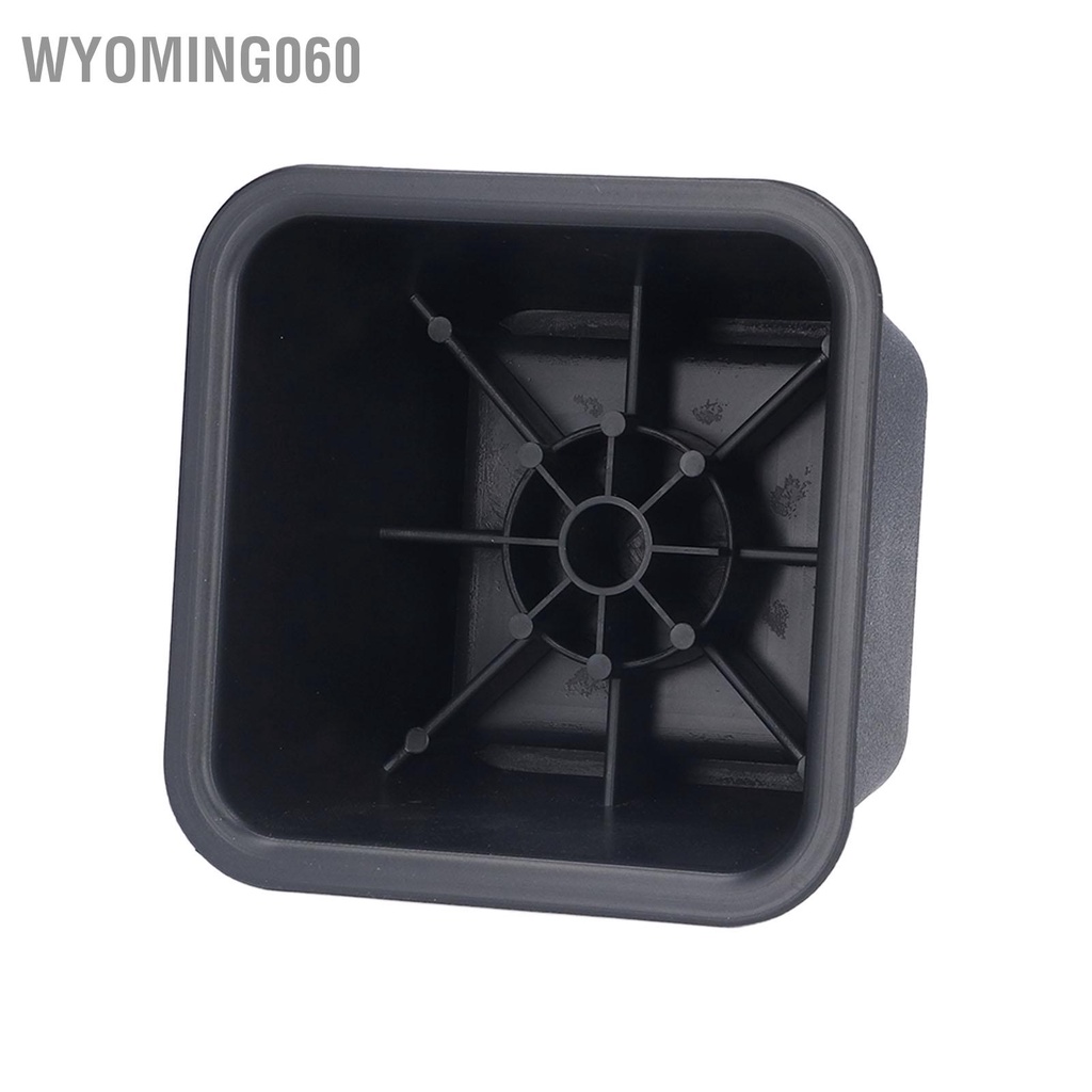 Set 6 Miếng Đệm Chân Ghế Sofa / Giường Ngủ Hình Thang 3 Inch Màu Đen