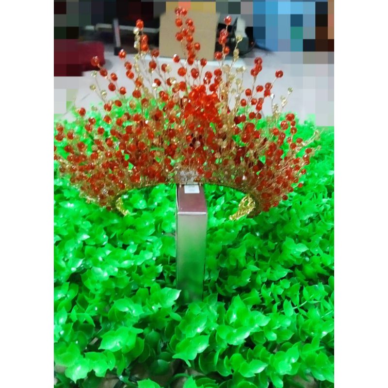 vương miện pale thủ công phụ kiện cưới